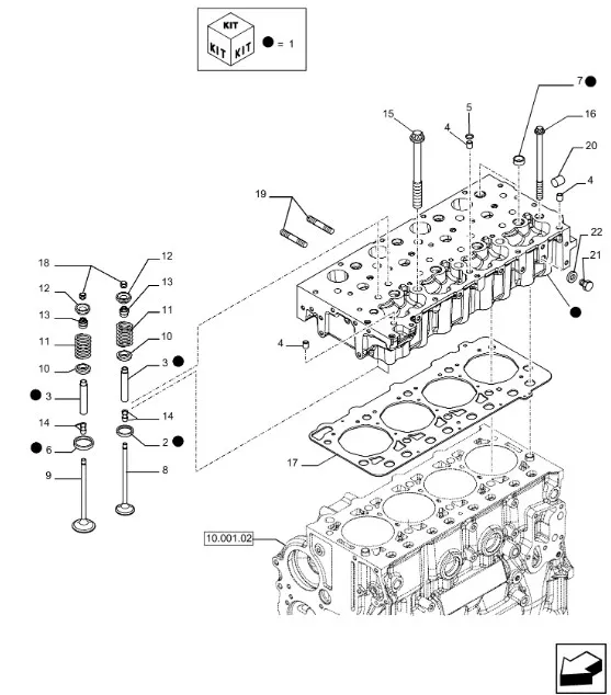 5801447511 - Насос топл. подкач. ДВС Cursor7Mech T6050, Maxxum140/125